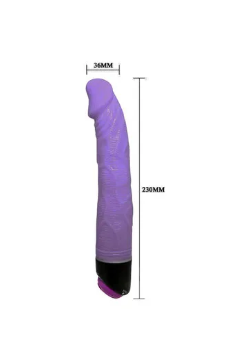 Realistic Vibrator with Powerful Vibrations - Ultra Soft Texture