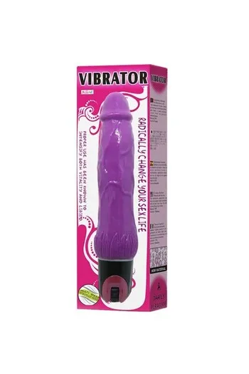 Veiny dildo with multi-speed vibrations