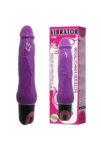 Veiny dildo with multi-speed vibrations