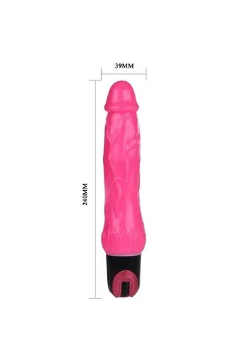 Veiny dildo with multi-speed vibrations