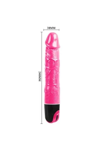Vibratore Rosa con Vibrazioni Multivelocità