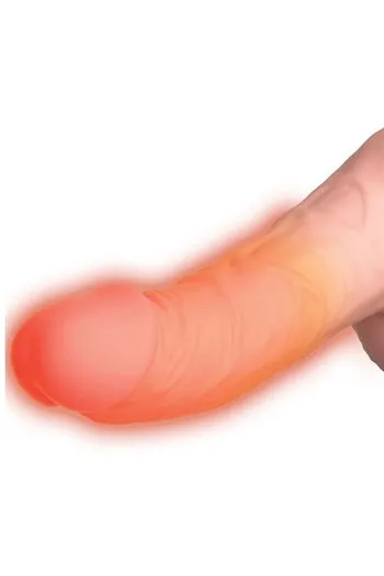King Cock Plus Thrusting Cock With Balls: Dildo a Spinta con Vibrazione e Riscaldamento