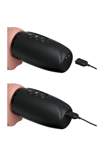 King Cock Plus Thrusting Cock With Balls: Thrusting Dildo with Vibration and Heating