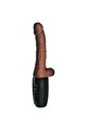 King Cock Plus Thrusting Cock With Balls: Dildo Vibrante con Spinta, Riscaldamento e Vibrazioni