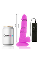 Diversia: Dildo con Ventosa e Telecomando per Esperienze Sessuali Intense