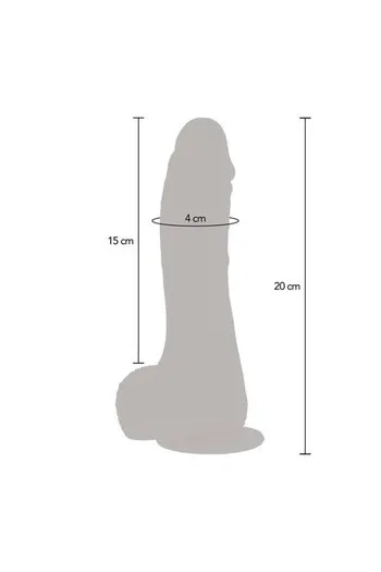 Dildo vibrante con rotazione e spinta