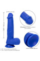 Capitano Vibrante Admiral 8" - Dildo Realistico con 10 Funzioni Vibrazione | CalExotics