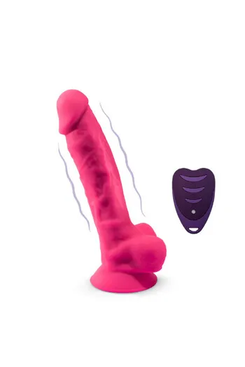 Silexd - Modello 18" Vibrante + LRS: Il Dildo Realistico con 10 Modalità di Vibrazione