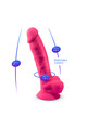 Silexd - Modello 18" Vibrante + LRS: Il Dildo Realistico con 10 Modalità di Vibrazione