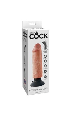 King Cock Vibrating Dildo - Premium American Realism at an Affordable Price