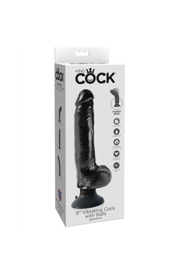 King Cock Realistic Vibrating Dildo | American Quality | Pipedreams
