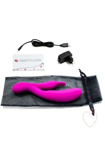 Pretty Love Bliss - High-Quality Lilac Vibrator Massager with 4 Vibration Points