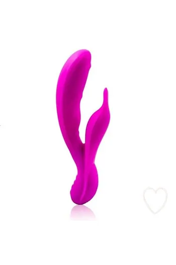 Pretty Love Bliss - Vibrador Masajeador Lila di Alta Qualità con 4 Punti di Vibrazione