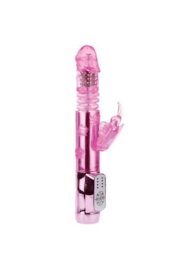 Rabbit Throbbing Butterfly Vibrator - Complete Pleasure