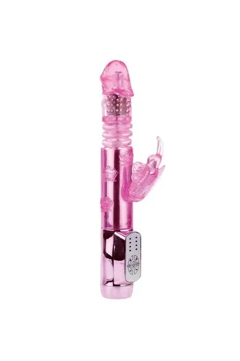 Vibratore Rabbit Throbbing Butterfly - Piacere Completo