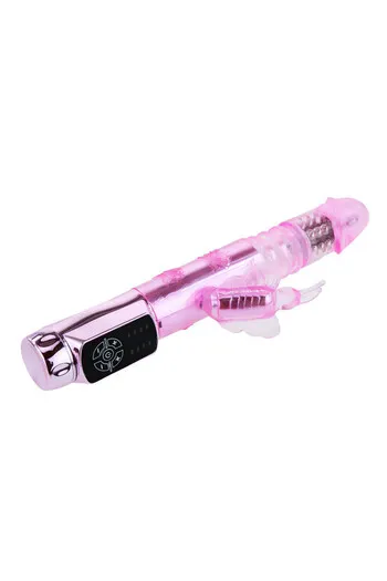 Vibratore Rabbit Throbbing Butterfly - Piacere Completo