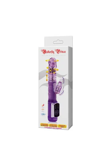 Rabbit Butterfly Prince: Rotating Vibrator for Complete Stimulation | Discover Ultimate Pleasure