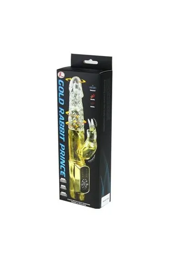 Rabbit Gold Prince: Il Vibratore Rotante Perfetto per il Piacere Femminile