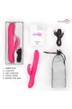 Warren Rabbit Vibrator: Intense G-Spot and Clitoral Stimulation