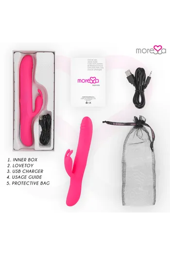 Warren Rabbit Vibrator: Intense G-Spot and Clitoral Stimulation