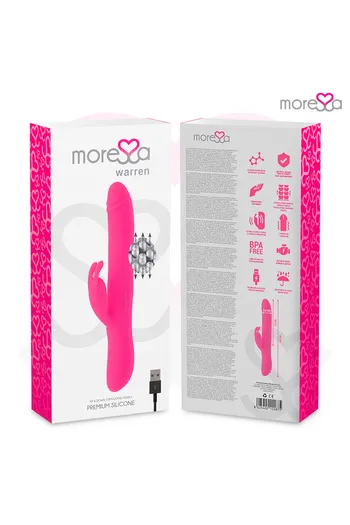 Warren Rabbit Vibrator: Intense G-Spot and Clitoral Stimulation