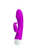 Vibratore Rabbit Ricaricabile in Silicone - 30 Modalità di Vibrazione