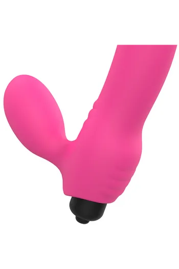 OHMAMA Dual Stimulation Dildo - G-Spot and Clitoral Vibrator