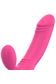 OHMAMA Dual Stimulation Dildo - G-Spot and Clitoral Vibrator