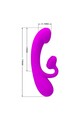 Premium Rabbit Vibrator: 10 Functions, Ultra-Soft Silicone, USB Rechargeable