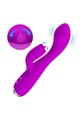 Silicone Rabbit Vibrator - 12 Speeds, Waterproof | Pretty Love