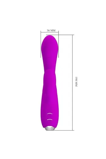 Silicone Rabbit Vibrator - 12 Speeds, Waterproof | Pretty Love