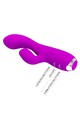 Vibratore Coniglio Silicone - 12 Velocità, Impermeabile | Pretty Love