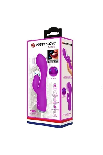 Silicone Rabbit Vibrator - 12 Speeds, Waterproof | Pretty Love