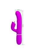 Vibrador Rabbit Pretty Love: Massima Stimolazione Doppia per Orgasmi Intensi
