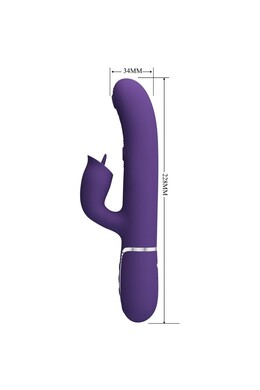 Vibrador Rabbit Pretty Love - Massaggiatore Doppia Stimolazione per Orgasmi Intensi