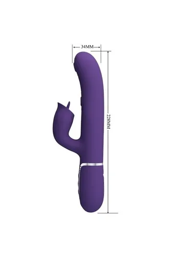 Pretty Love Rabbit Vibrator - Dual Stimulation Massager for Intense Orgasms