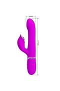 Vibrador Conejo Pretty Love - Massaggio Intimo con Doppio Motore per Orgasmi Potenti