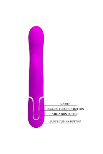 Pretty Love Rabbit Vibrator - Dual Motor Intimate Massager for Powerful Orgasms