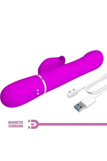 Vibrador Conejo Pretty Love - Massaggio Intimo con Doppio Motore per Orgasmi Potenti