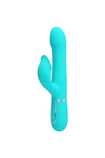 Pretty Love Rabbit Vibrator - Dual Motor Intimate Massage with Rotating Beads