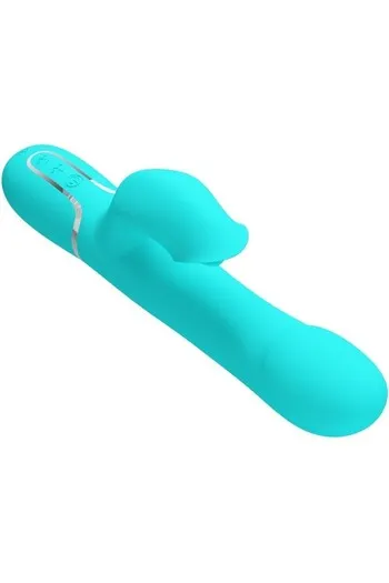Pretty Love Rabbit Vibrator - Dual Motor Intimate Massage with Rotating Beads