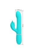 Vibrador Rabbit Pretty Love - Massaggio Intimo con Doppio Motore e Perle Rotanti
