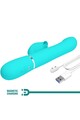 Vibrador Rabbit Pretty Love - Massaggio Intimo con Doppio Motore e Perle Rotanti