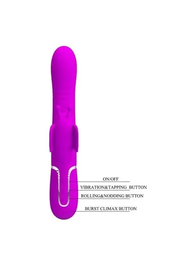 Pretty Love Rabbit Vibrator - 7 Vibrations & 7 Pulsations for Ultimate Pleasure