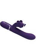 Vibro Rabbit Pretty Love - Piacere Intenso con 7 Vibrazioni e 7 Pulsazioni