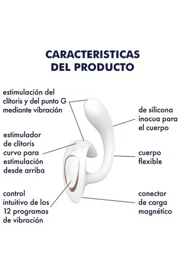 Satisfyer G for Goddess 1: Vibrazione Doppia per Clitoride e Punto G