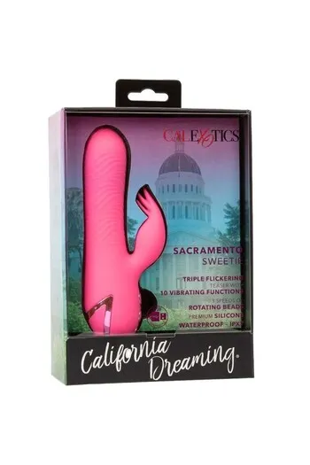 California Dreaming Sacramento Sweetie - Dual Vibrating & Rotating Stimulator