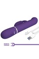 Pretty Love Rabbit Vibrator - Dual Motor Massager with 7 Vibration Intensities