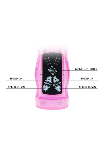 High-Tech Gelatin Vibrator: 12 Modes, Waterproof, Dual Stimulation