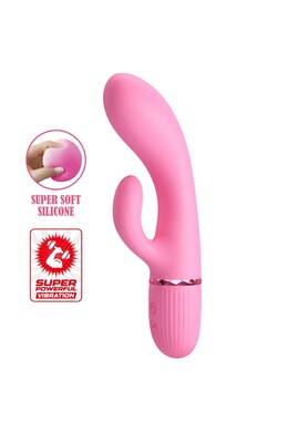 Pretty Love BW-500059 Vibrator: 10 Functions, Soft Silicone, Intense Pleasure